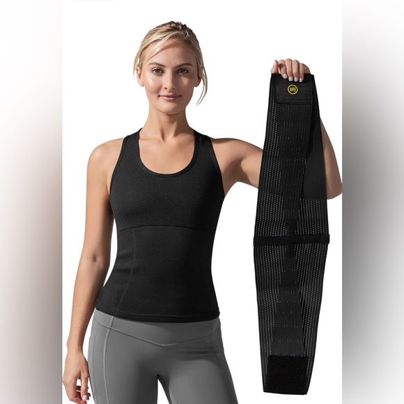 NWT 3Pc Set HOT SHAPERS Cami Hot with Waist Trainer Women’s Slimming Body Shaper - Picture 2 of 16